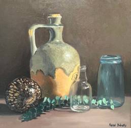 Jug and glass